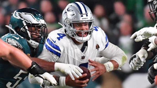 Dallas Cowboys quarterback Dak Prescott.