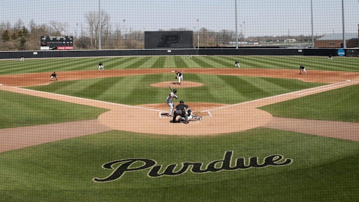 Inside Alexander Field as the Purdue Boilermakers take on the Iowa Hawkeyes Inside Alexander Field as the Purdue Boilermakers take on the Iowa Hawkeyes