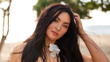 Yumi Nu was photographed by Derek Kettela in Belize. 