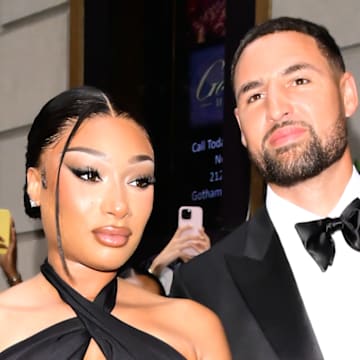 Megan Thee Stallion and Klay Thompson