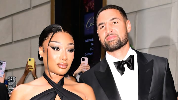 Megan Thee Stallion and Klay Thompson Megan Thee Stallion and Klay Thompson
