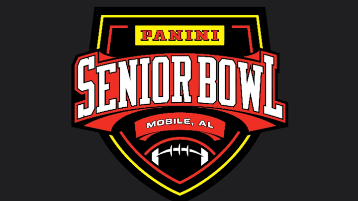The new Panini Senior Bowl logo The new Panini Senior Bowl logo