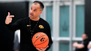 Iowa Hawkeyes Head Coach Ben McCollum