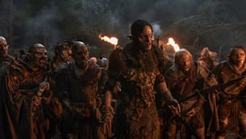 Glûg and the orcs during the Seige of Eregion