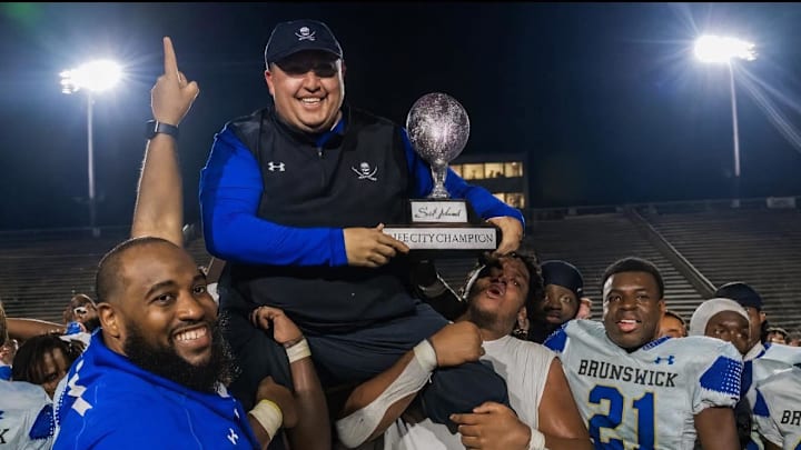Garrett Grady has resigned as head football coach at Brunswick High School in Georgia.