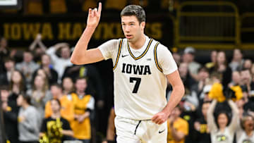 Iowa Hawkeyes forward Alvaro Folgueiras