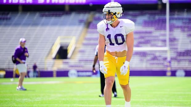 LSU Tigers Football: Bauer Sharp.
