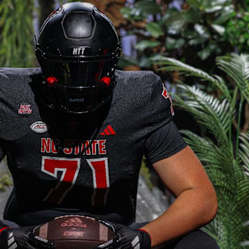 Brady Sakowitz on his NC State official visit