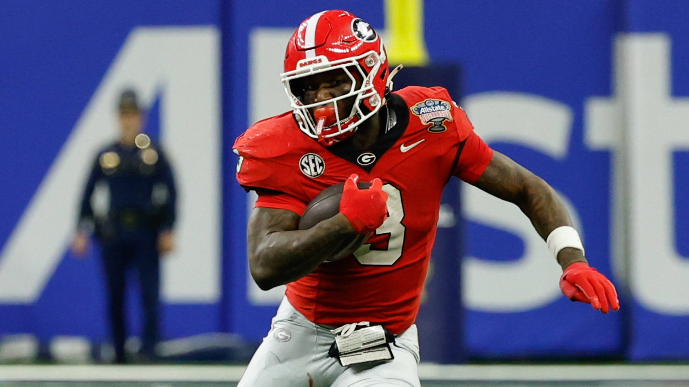 Georgia Football Gives Update on RB Nate Frazier's Injury Status Before Oklahoma Game