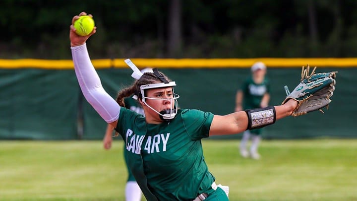 Calvary Baptist's Kynzee Anderson Calvary Baptist's Kynzee Anderson