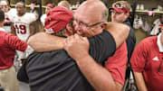 Indiana offensive coordinator is shown during his career on the Hoosiers' staff.