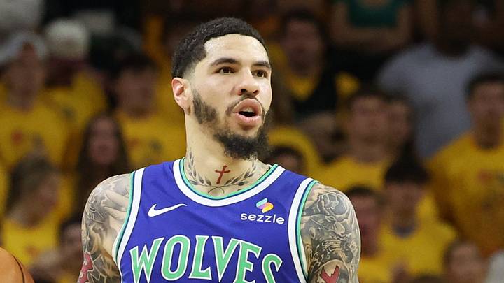 Minnesota Timberwolves guard LaMelo Ball  Mandatory Credit: Reese Strickland-Imagn Images