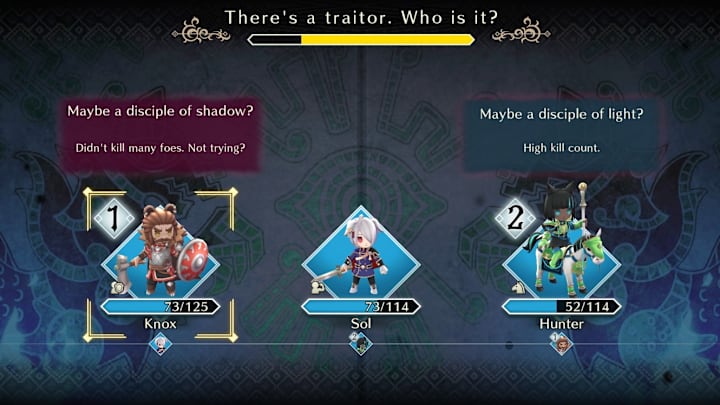 Fire Emblem Shadows screenshot