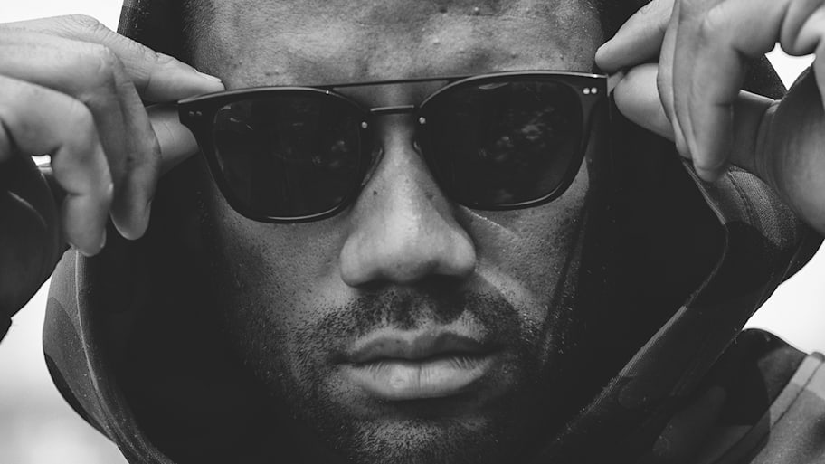 Russell Wilson, New York Giants quarterback, SI Digital Cover photo shoot