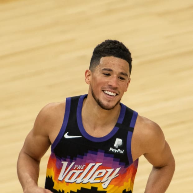 Phoenix Suns guard Devin Booker