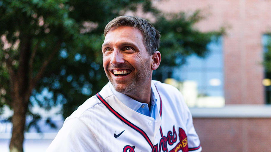 Over the course of his 12-year MLB career, Francoeur played for eight different teams. | Matthew Grimes Jr./Atlanta Braves/Getty Images