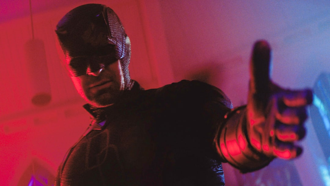 Matt Murdock / Daredevil (Charlie Cox) in Marvel Television's DAREDEVIL: BORN AGAIN, exclusively on Disney+. 