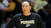 Purdue head coach Katie Gearlds