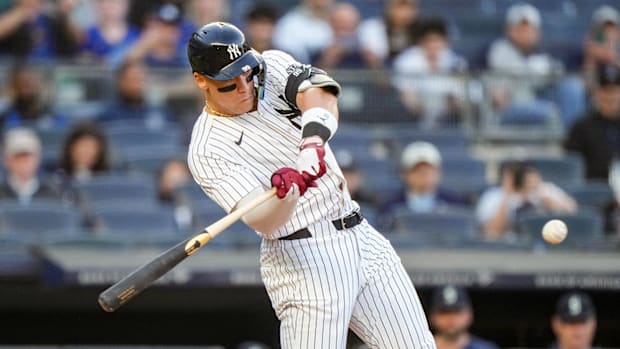 Yankees’ Aaron Judge ran away with the American League home run crown in 2024.