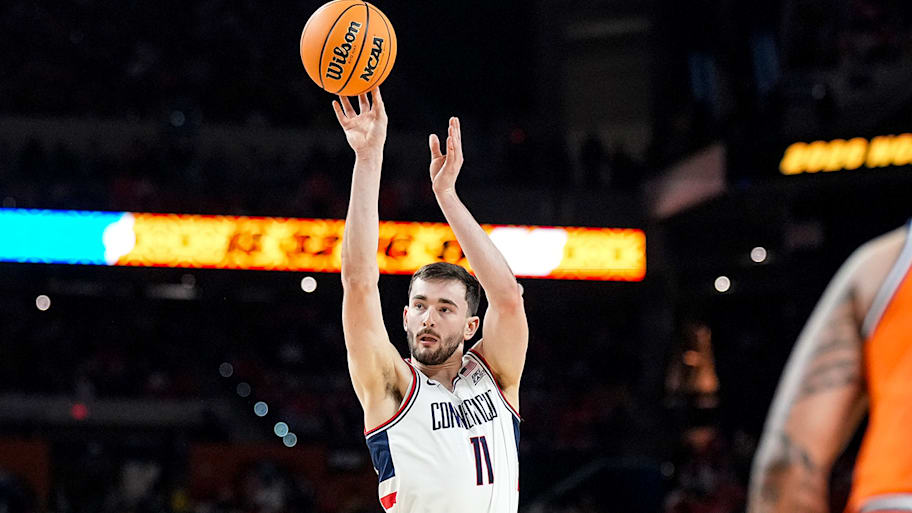 UConn’s Alex Karaban is one win from being the first non-UCLA player to win three titles in four years.