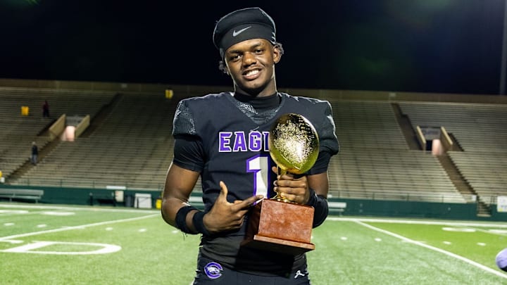 Antayvious Ellis following a high school game with Crowley High School in Texas. Antayvious Ellis following a high school game with Crowley High School in Texas.