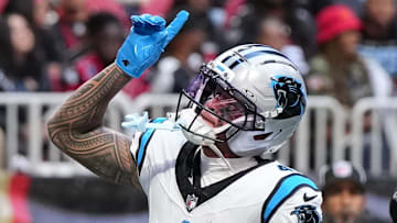 Carolina Panthers wide receiver Tetairoa McMillan