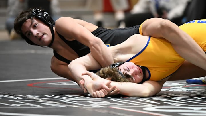 Crook County freshman 106-pounder Tanner Brumble is one of four Cowboys to earn top seeds at this weekend's 4A wrestling championships.