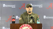 Alabama offensive coordinator Ryan Grubb.