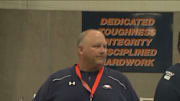 New Pea Ridge head football coach Tony Travis during his time at Rogers Heritage