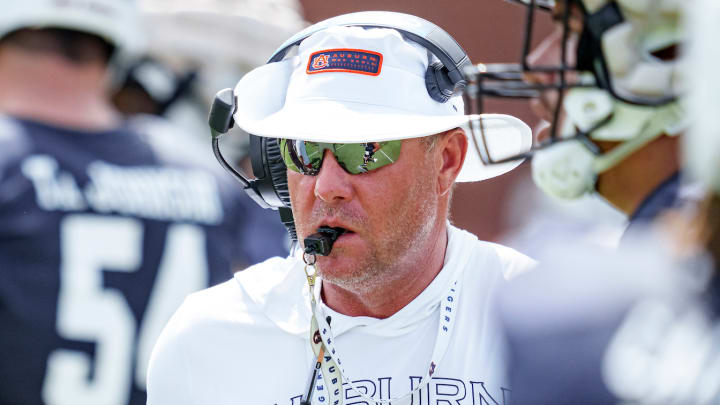 Auburn Tigers head coach Hugh Freeze is trying to rebuild an offense that struggled his first year in charge.