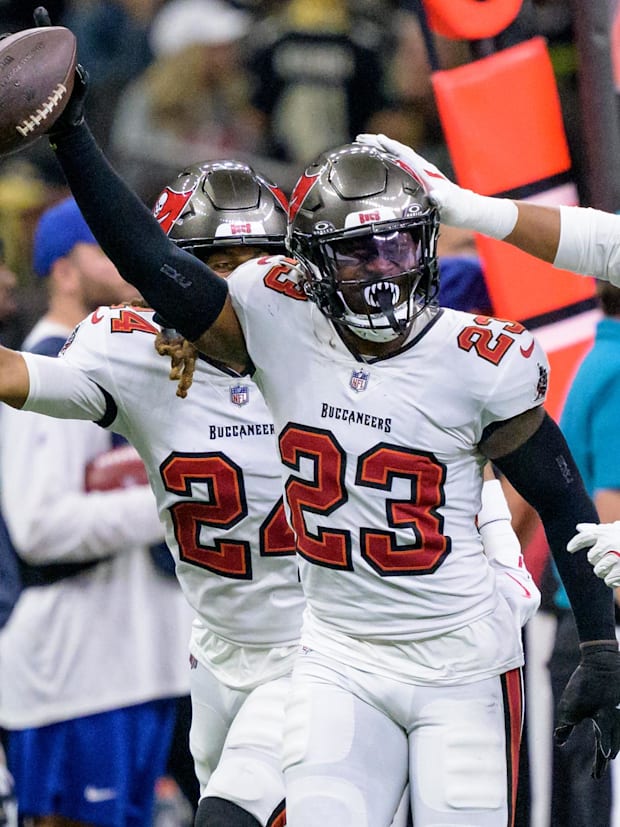 Tampa Bay Buccaneers safety Tykee Smith (23)