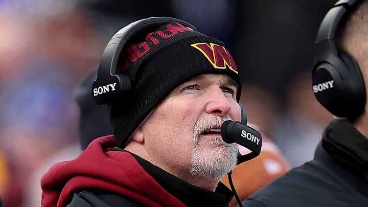 Washington Commanders head coach Dan Quinn