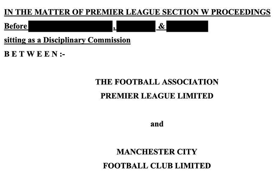 The official report.