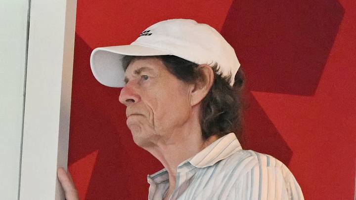 Mick Jagger at England's World Cup match