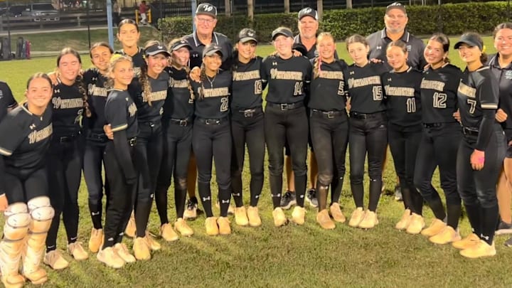 Westminster Christian's 2025 softball team out of Miami Florida Westminster Christian's 2025 softball team out of Miami Florida