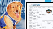Air Bud filled out a bracket for the NCAA. 