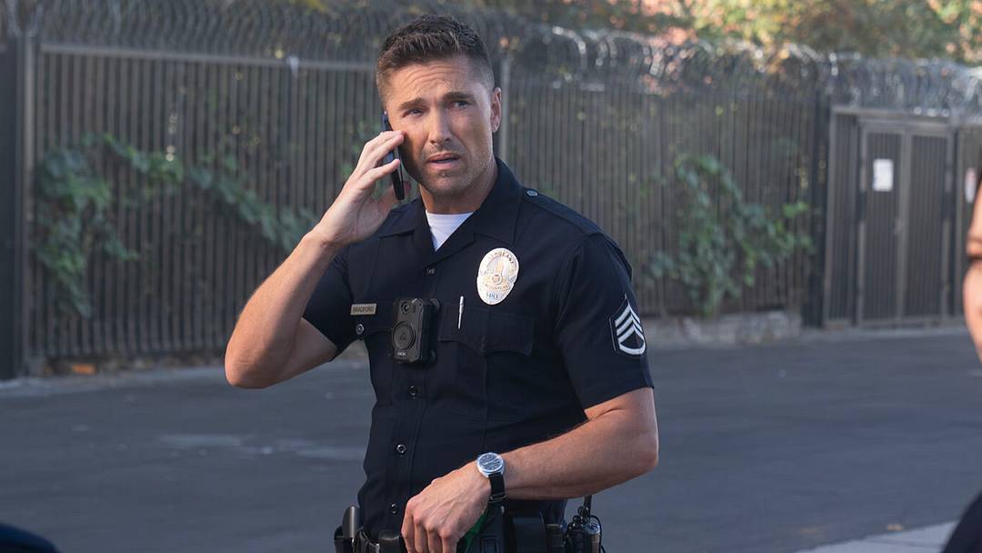 THE ROOKIE - (Disney/Mike Taing) LISSETH CHAVEZ, ERIC WINTER, MELISSA O’NEIL THE ROOKIE - (Disney/Mike Taing) LISSETH CHAVEZ, ERIC WINTER, MELISSA O’NEIL
