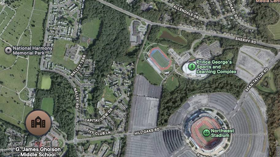 Northwest Stadium.