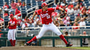 Nebraska pitcher Mason McConnaughey.