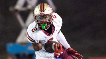 Hartfield's Bralan Womack (2) flips his commitment from Auburn to Mississippi State on Monday, December 1.