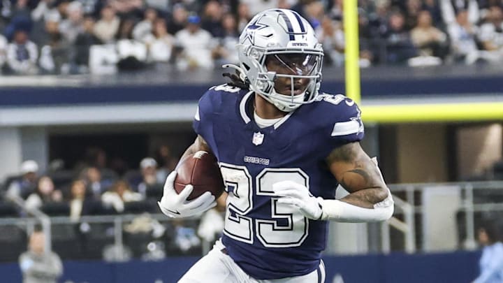 Rico Dowdle led all Cowboys running backs in fantasy points last season, averaging 12.4 points per game on 274 touches. Rico Dowdle led all Cowboys running backs in fantasy points last season, averaging 12.4 points per game on 274 touches.