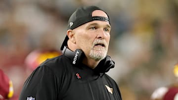 Washington Commanders head coach Dan Quinn