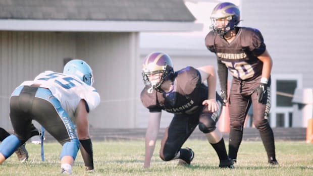 Defending 2B Northwest champion Friday Harbor is senior-heavy in 2024, including linebacker Victor Velasquez.