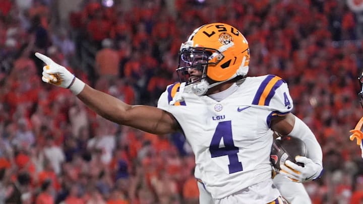 LSU cornerback Mansoor Delane 