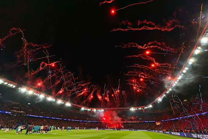 Le Parc des Princes au coup de sifflet final