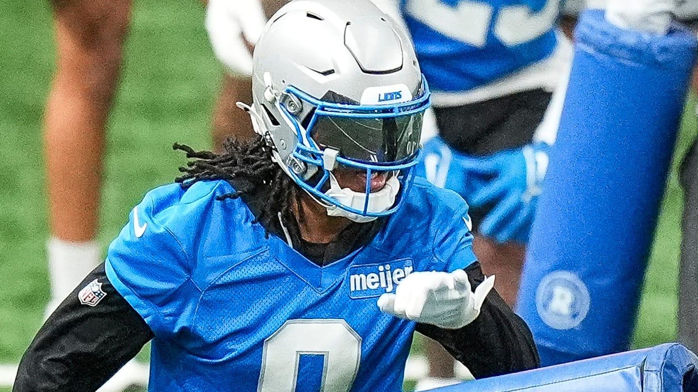 Lions RB Jahmyr Gibbs Switches Jersey Number to 0 for 2025 Season