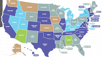 Which destination does your state want to travel to?
