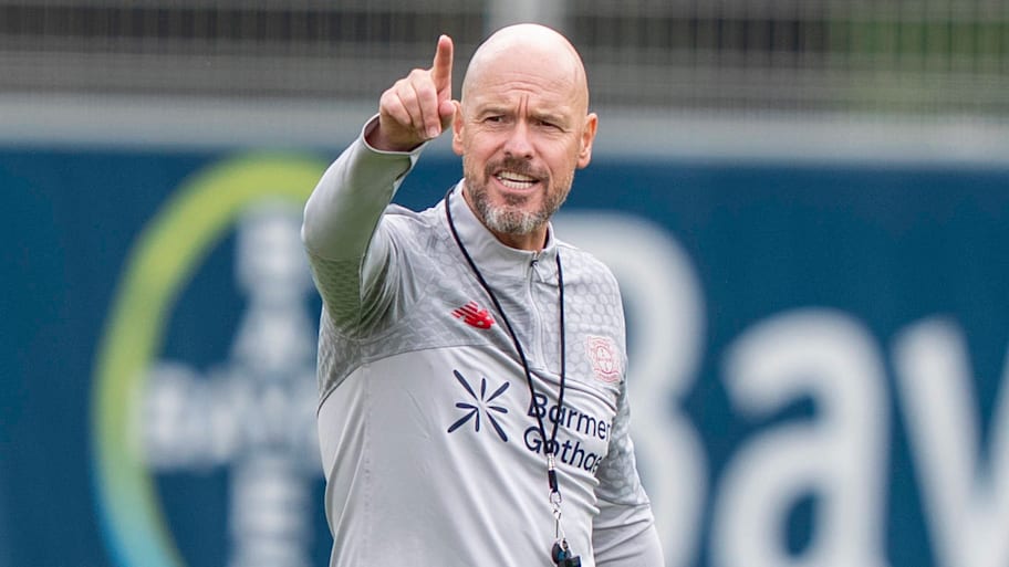 Erik ten Hag has spoken in stern terms about Granit Xhaka’s proposed exit this summer. | IMAGO/HMB-Media