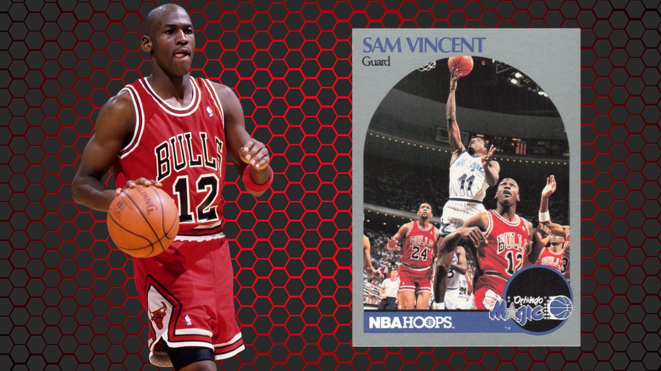 【希少】 マイケルジョーダン　バレンタインカード Michael Jordan's 1990 Valentine's Day Jersey Heist Immortalized on