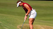 Arkansas junior Abbey Schutte at The Ally at Old Waverly Golf Club.
